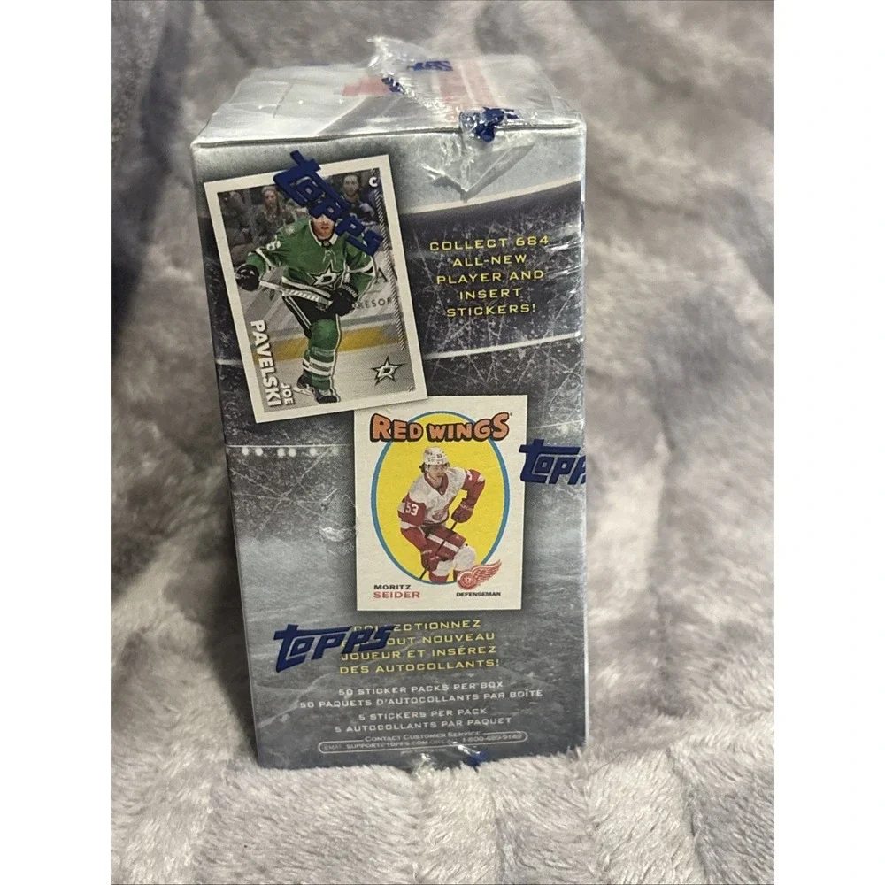 2022-23 Topps NHL Sticker Collection‎ Box FACTORY SEALED